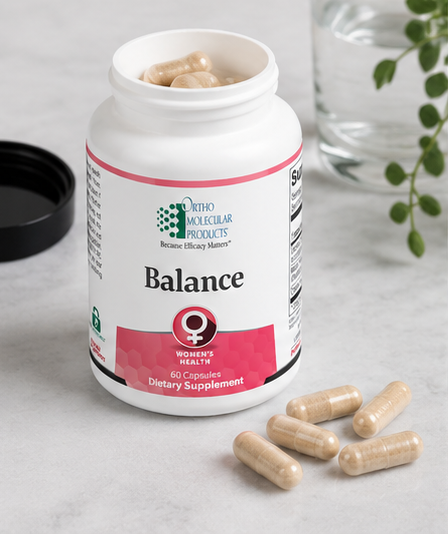 Ortho Molecular Balance 60 Capsules – ingredient detail