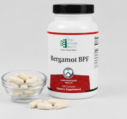 Ortho Molecular Products Bergamot BPF 120 Capsules – bergamot polyphenolic fraction supplement capsules