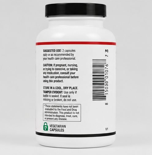 Ortho Molecular Products Bergamot BPF 120 Capsules – ingredient detail