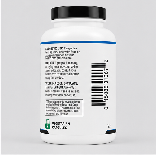 Ortho Molecular Products Betaine & Pepsin 225 Capsules – ingredient detail