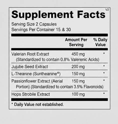 Ortho Molecular Products Botanical PM 30 Capsules – front label view