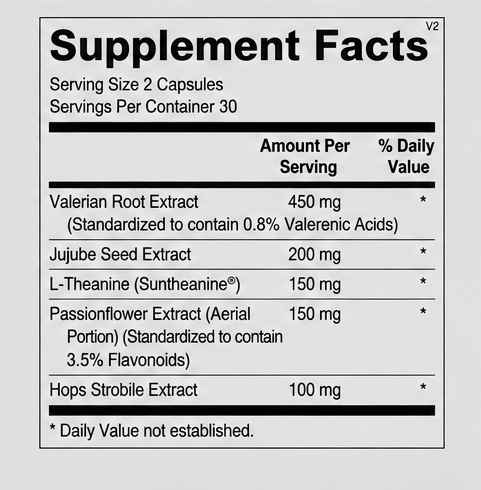 Ortho Molecular Products Botanical PM 60 Capsules – front label view