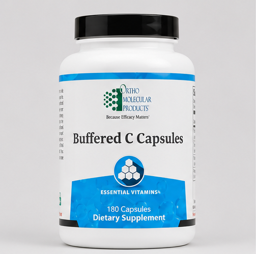 Ortho Molecular Products Buffered C 180 Capsules – product overview