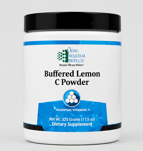 Ortho Molecular Products Buffered Lemon C Powder 50 Servings – product overview