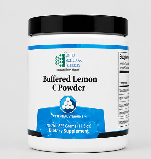 Ortho Molecular Products Buffered Lemon C Powder 50 Servings – ingredient detail