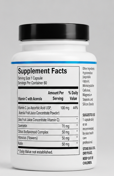 Ortho Molecular Products C-Flav 60 Capsules – lifestyle image