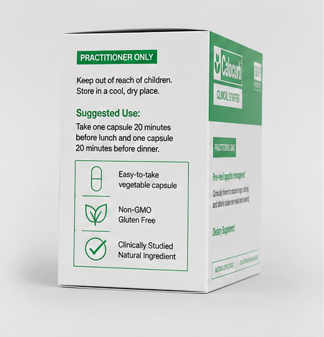 Ortho Molecular Products Calocurb Advanced Starter Pack – front label view
