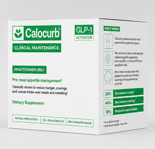 Ortho Molecular Products Calocurb Clinical Maintenance – front label view