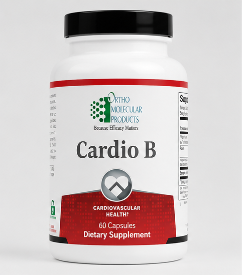 Ortho Molecular Products Cardio B 60 Capsules – product overview