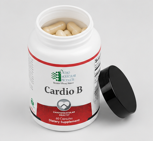 Ortho Molecular Products Cardio B 60 Capsules – lifestyle image