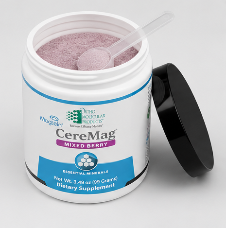 Ortho Molecular Products CereMag Powder 30 Servings Mixed Berry – ingredient detail