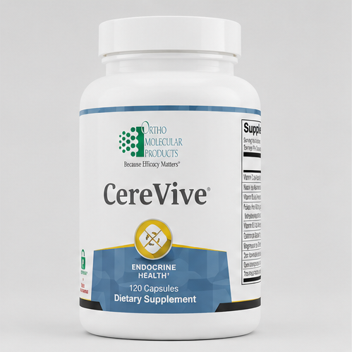 Ortho Molecular Products CereVive 120 Capsules – lifestyle image