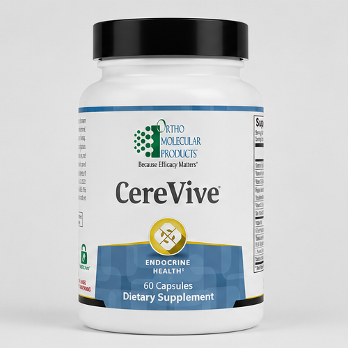Ortho Molecular Products CereVive 60 Capsules – product overview