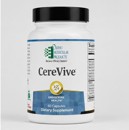 Ortho Molecular Products CereVive 60 Capsules – lifestyle image