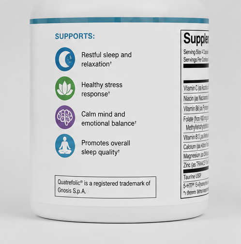 Ortho Molecular Products Cerenity PM 120 Capsules – ingredient detail