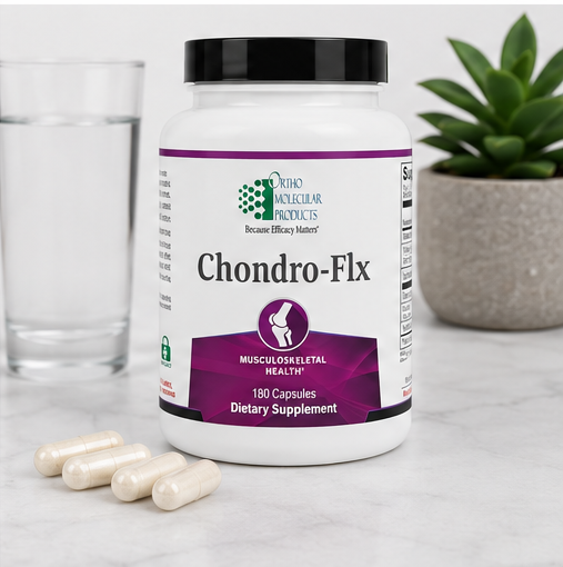 Ortho Molecular Products Chondro-Flx 180 Capsules – glucosamine and chondroitin joint supplement capsules
