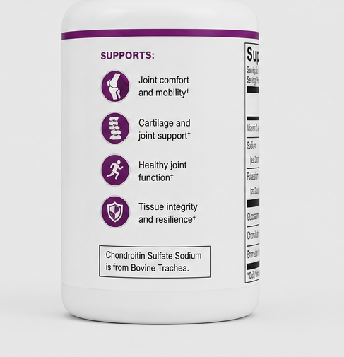 Ortho Molecular Products Chondro-Flx 180 Capsules – ingredient detail