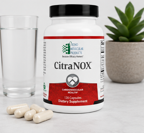 Ortho Molecular Products CitraNOX 120 Capsules – citrulline and nitric oxide support supplement capsules