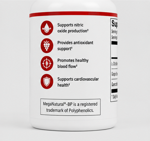 Ortho Molecular Products CitraNOX 120 Capsules – front label view