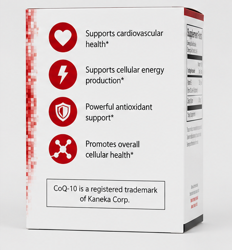 Ortho Molecular Products CoQ-10 300 mg 30 Softgels – front label view