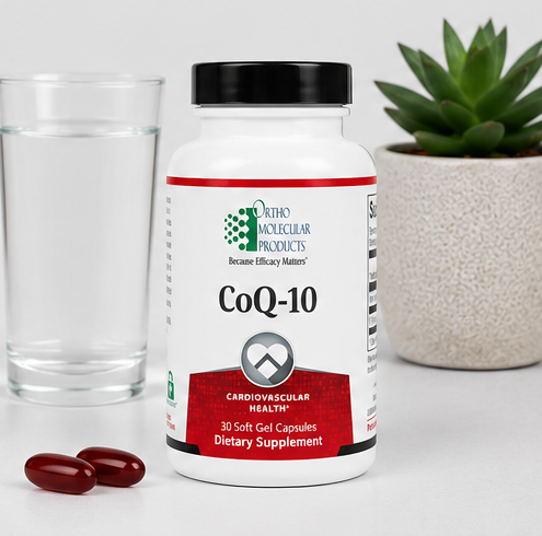 Ortho Molecular Products CoQ-10 30 SoftGel Capsules – coenzyme Q10 cardiovascular support softgels