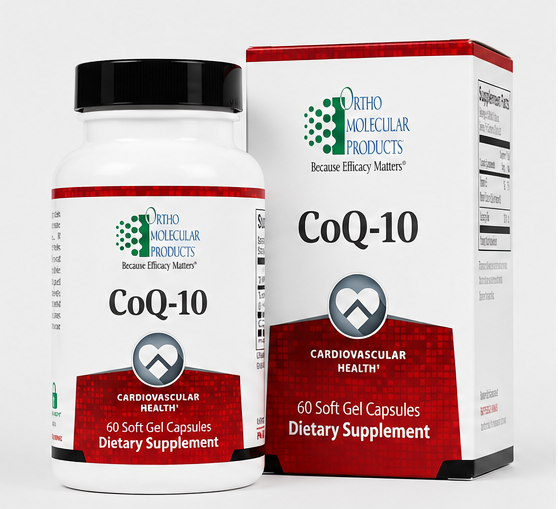 Ortho Molecular Products CoQ-10 60 Softgels – product overview