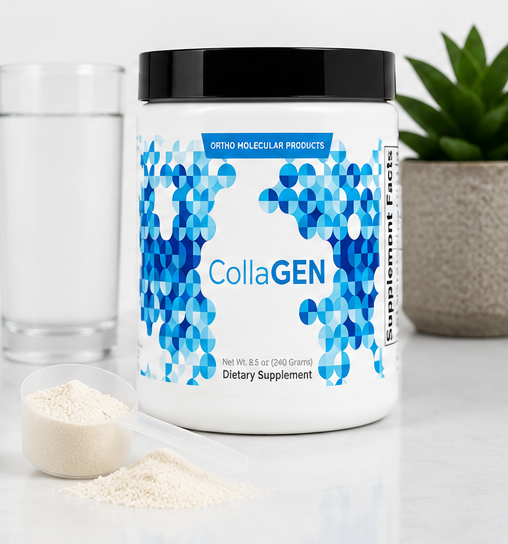 Ortho Molecular Products CollaGEN Powder 30 Servings – collagen peptide supplement powder