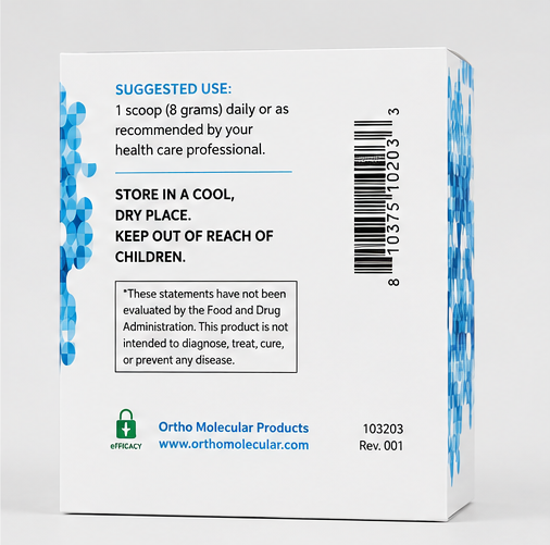 Ortho Molecular Products CollaGEN Stick Packs 30 Count – ingredient detail