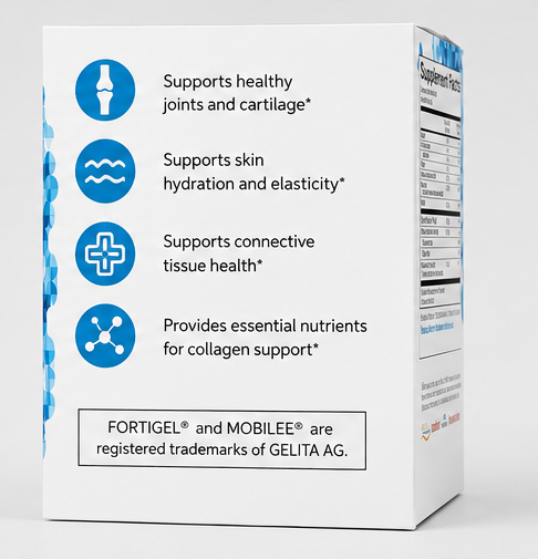 Ortho Molecular Products CollaGEN Stick Packs 30 Count – front label view