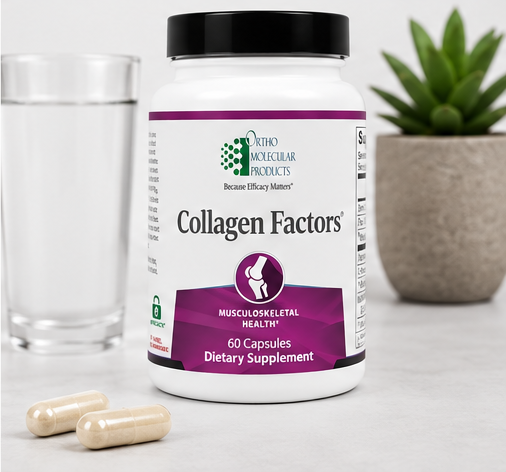 Ortho Molecular Products Collagen Factors 60 Capsules – collagen support supplement capsules