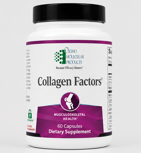 Ortho Molecular Products Collagen Factors 60 Capsules – lifestyle image