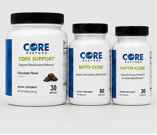 Ortho Molecular Products Core Restore 7-Day Kit Chocolate – front label view