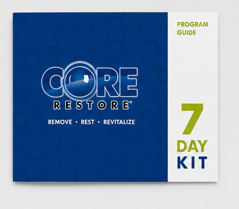 Ortho Molecular Products Core Restore 7-Day Kit French Vanilla – supplement facts panel