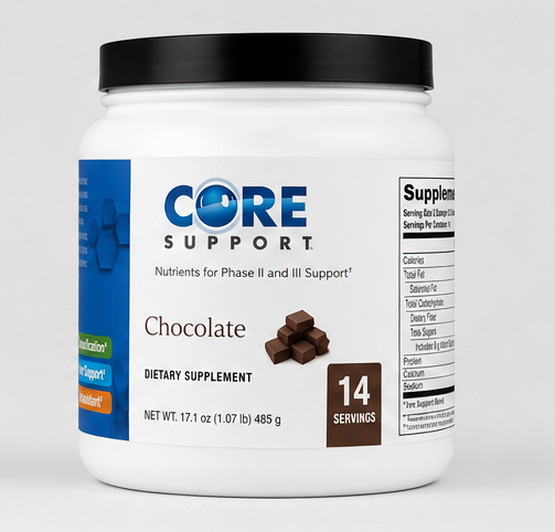 Ortho Molecular Products Core Support Chocolate 14 Servings – chocolate meal replacement supplement powder