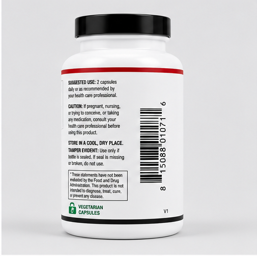 Ortho Molecular Products Bergamot BPF 60 Capsules – ingredient detail