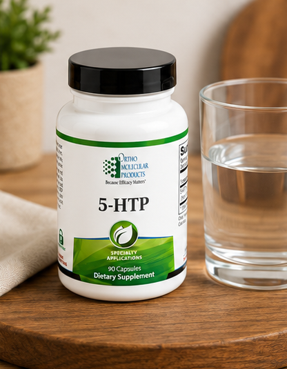 Ortho Molecular Products 5-HTP 90 Capsules – lifestyle image
