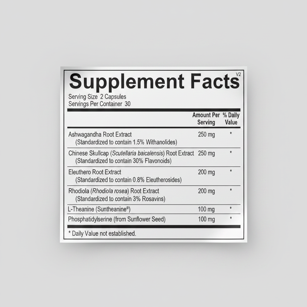 Ortho Molecular Products AdreneVive 60 Capsules