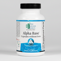 Ortho Molecular Products Alpha Base without Iron 120 Capsules