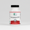Supplement bottle labeled 'Bergamot BPF' by Ortho Molecular Products on a white background