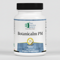 Supplement bottle labeled 'Botanicalm PM' by Ortho Molecular Products on a white background