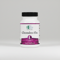 Supplement bottle labeled 'Chondro-Flx' by Ortho Molecular Products on a white background