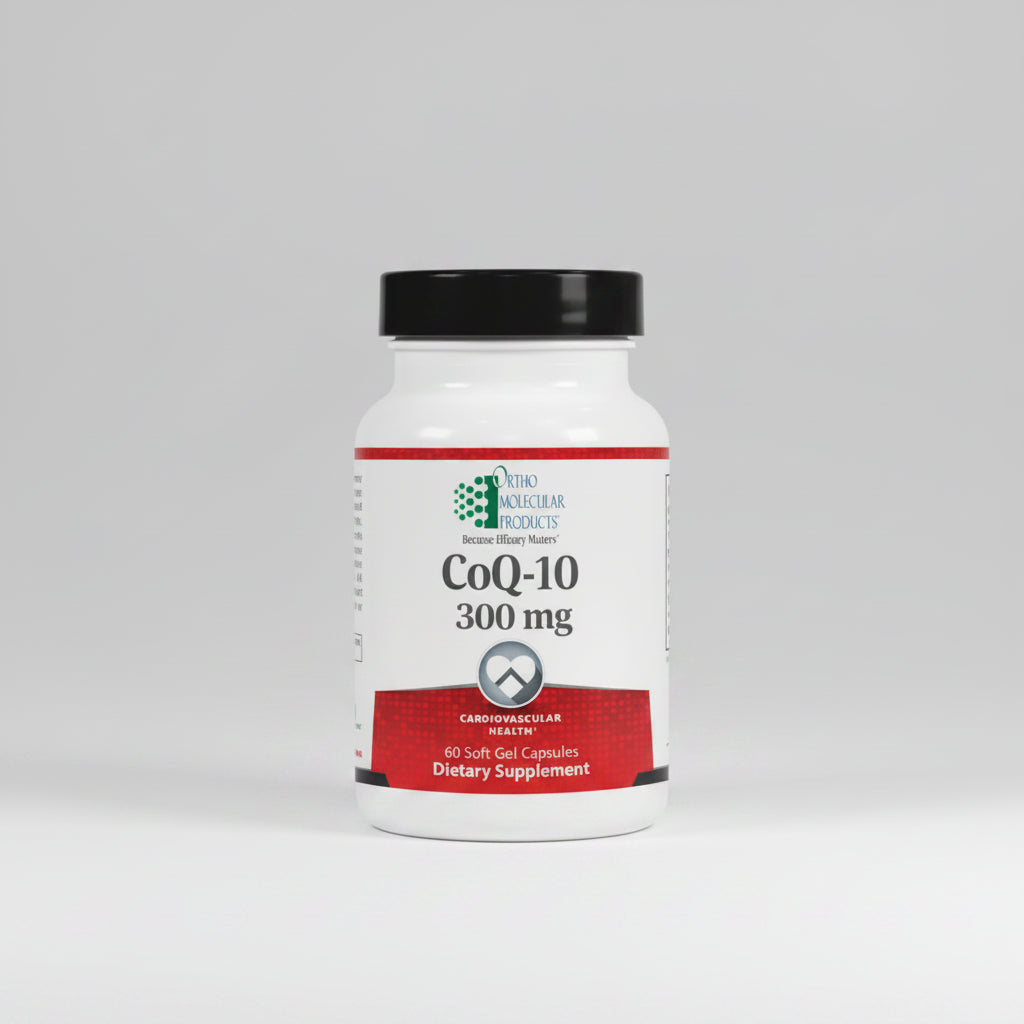 Ortho Molecular Products CoQ-10 300 mg 60 SoftGel Capsules