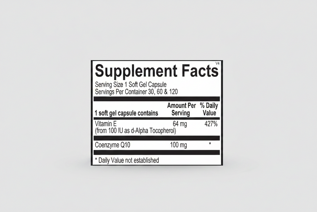 Ortho Molecular Products CoQ-10 30 SoftGel Capsules