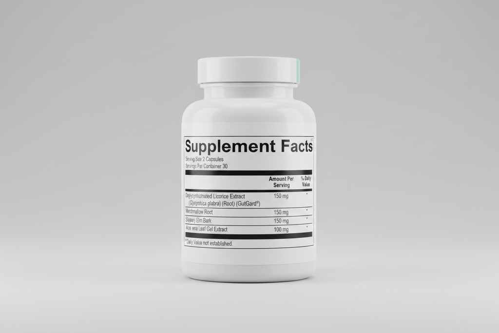 Ortho Molecular Products DGL 60 Capsules