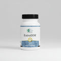 Supplement bottle labeled 'EstroDIM' on a white background