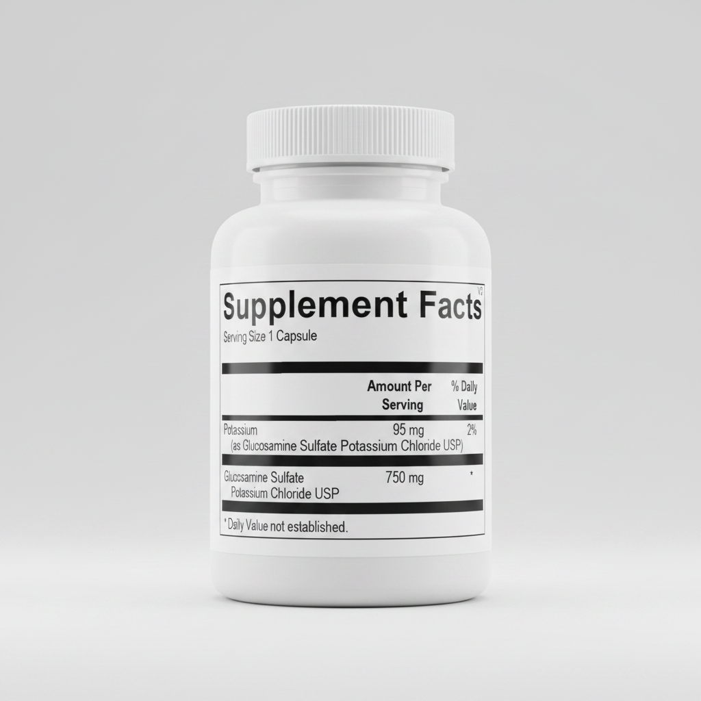 Ortho Molecular Products Glucosamine Sulfate 120 Capsules 