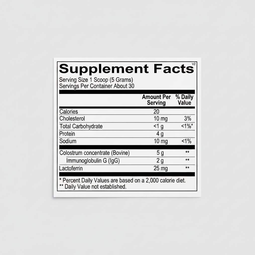 Ortho Molecular Products IgG Protect Powder 30 Servings