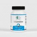Ortho Molecular Products L-Carnitine supplement bottle on a white background