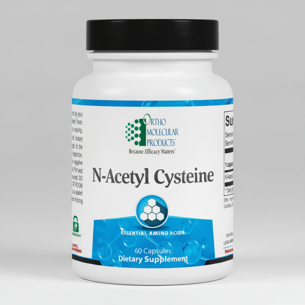 Ortho Molecular Products N-Acetyl Cysteine 60 Capsules