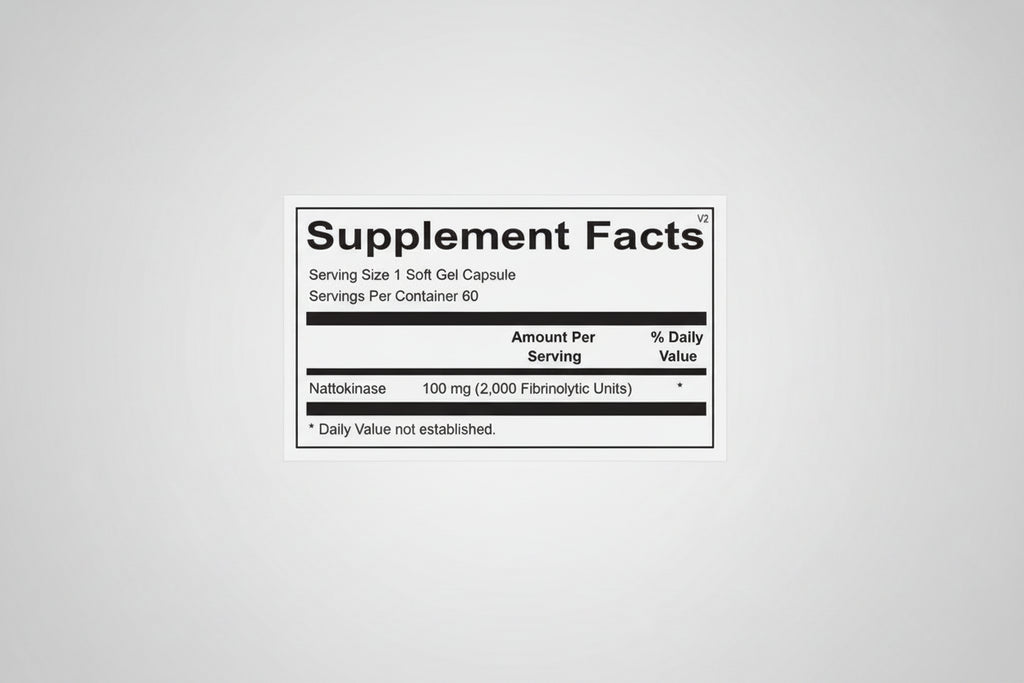 Ortho Molecular Products Nattokinase 60 Softgels
